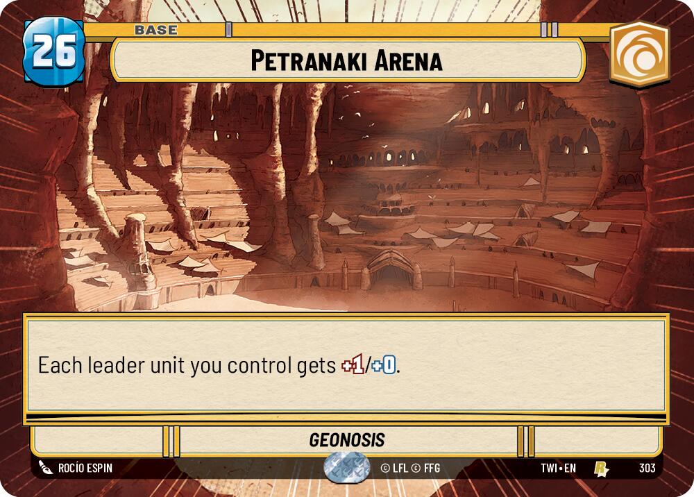 Petranaki Arena (303) (Hyperspace) (303) [Twilight of the Republic] | Jomio and Rueliete's Cards and Comics