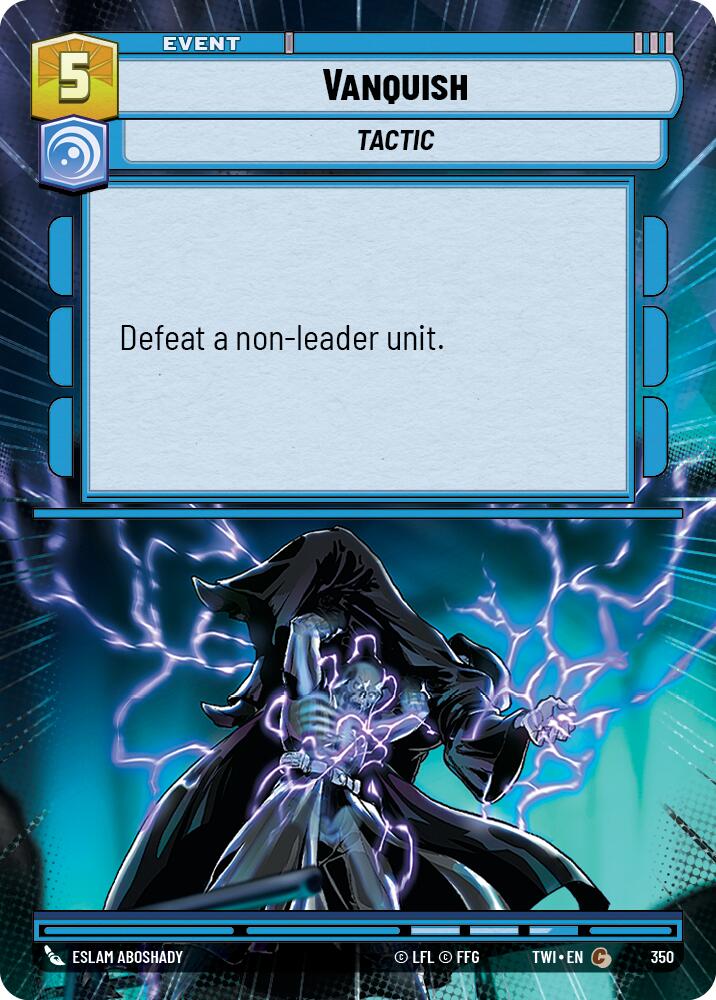 Vanquish (350) (Hyperspace) (350) [Twilight of the Republic] | Jomio and Rueliete's Cards and Comics