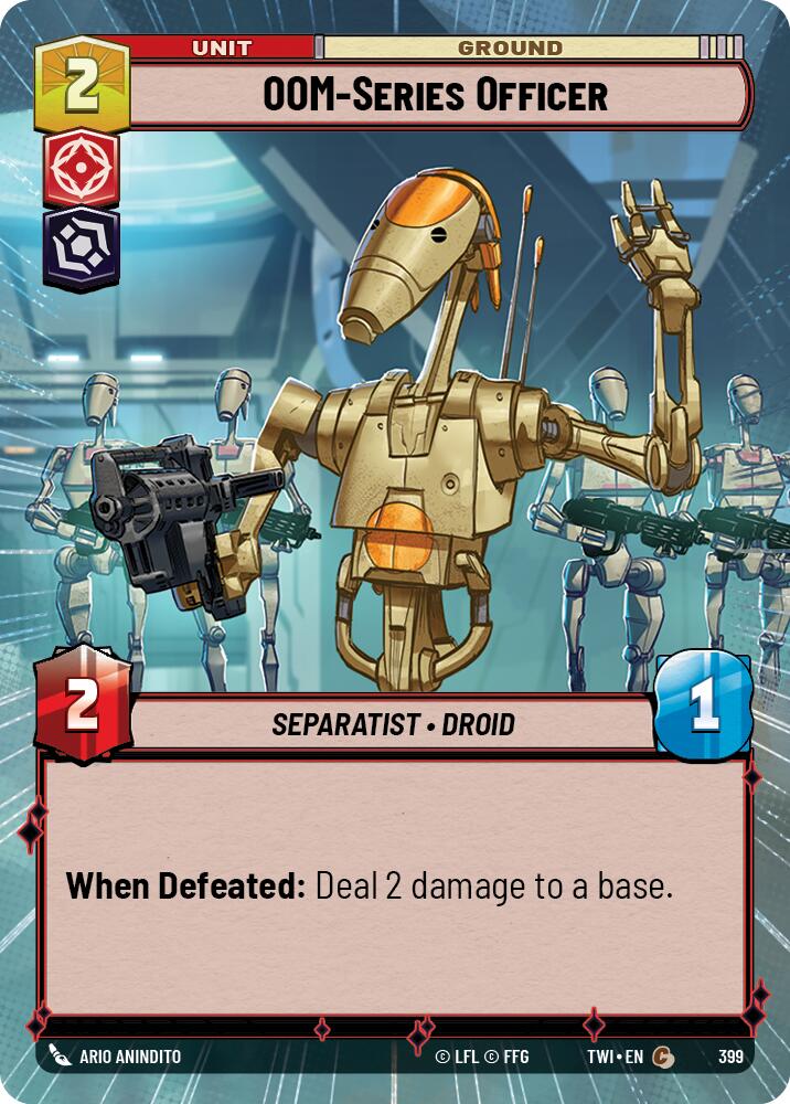 OOM-Series Officer (399) (Hyperspace) (399) [Twilight of the Republic] | Jomio and Rueliete's Cards and Comics