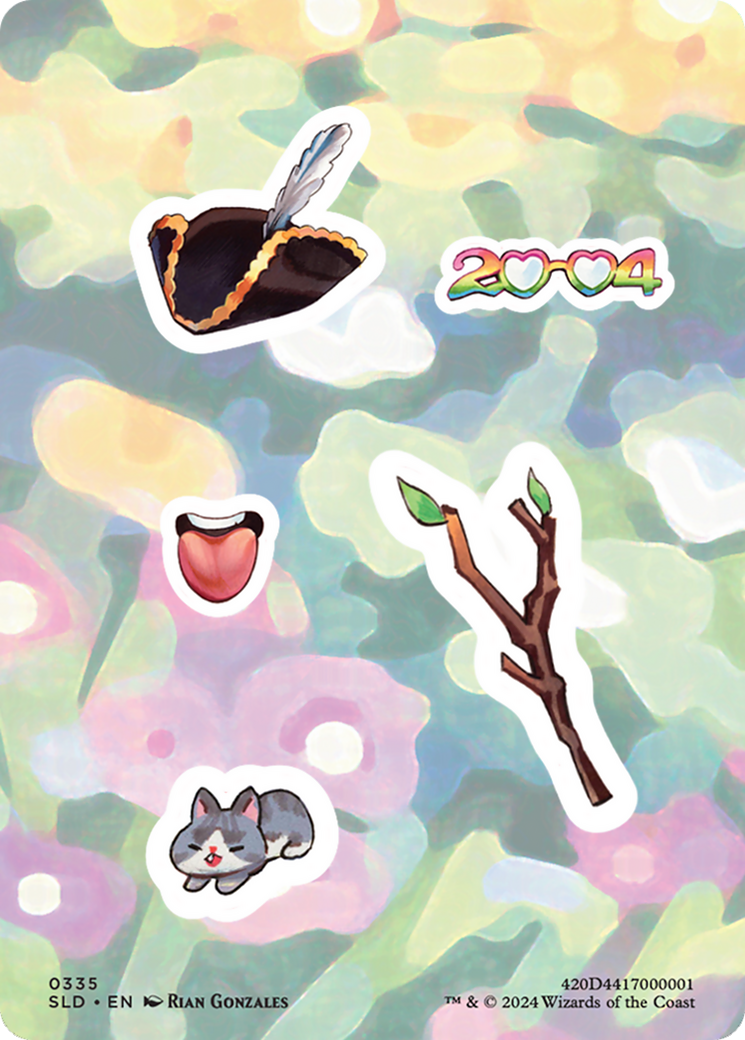 Sticker Sheet (0335) [Secret Lair Drop Series] | Jomio and Rueliete's Cards and Comics