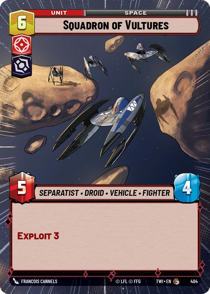 Squadron of Vultures (404) (Hyperspace) (404) [Twilight of the Republic] | Jomio and Rueliete's Cards and Comics