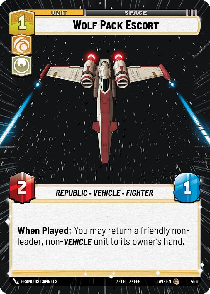 Wolf Pack Escort (456) (Hyperspace) (456) [Twilight of the Republic] | Jomio and Rueliete's Cards and Comics