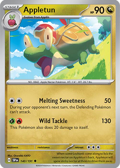 Appletun (140/191) [Scarlet & Violet: Surging Sparks] | Jomio and Rueliete's Cards and Comics