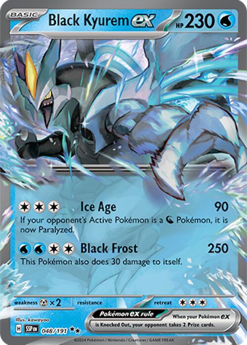 Black Kyurem ex (048/191) [Scarlet & Violet: Surging Sparks] | Jomio and Rueliete's Cards and Comics