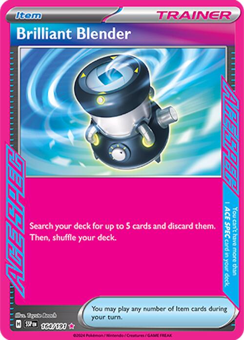 Brilliant Blender (164/191) [Scarlet & Violet: Surging Sparks] | Jomio and Rueliete's Cards and Comics