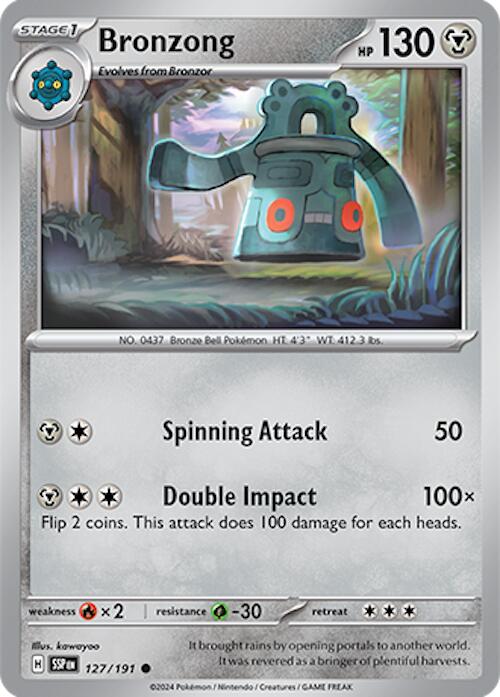 Bronzong (127/191) [Scarlet & Violet: Surging Sparks] | Jomio and Rueliete's Cards and Comics