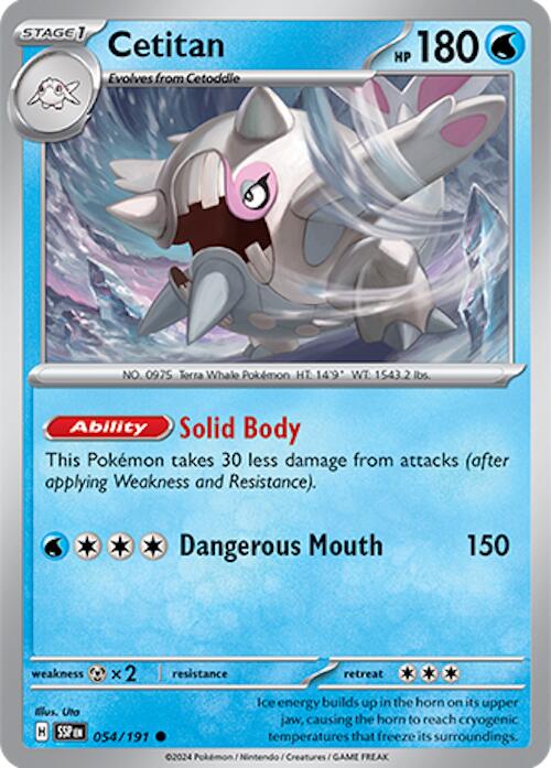 Cetitan (054/191) [Scarlet & Violet: Surging Sparks] | Jomio and Rueliete's Cards and Comics