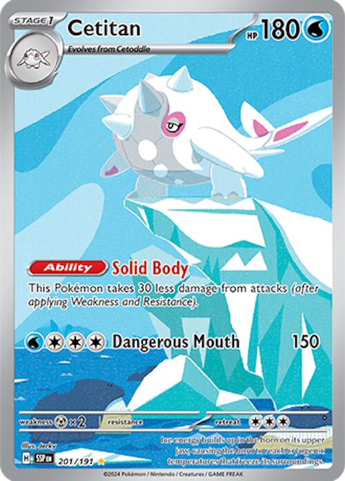 Cetitan (201/191) [Scarlet & Violet: Surging Sparks] | Jomio and Rueliete's Cards and Comics