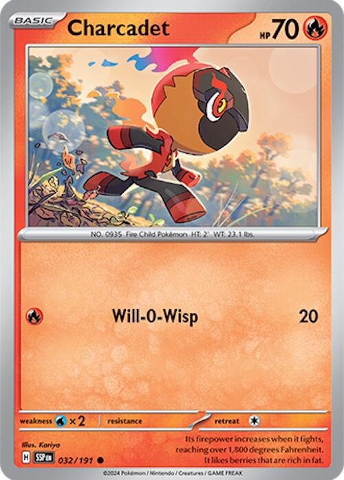 Charcadet (032/191) [Scarlet & Violet: Surging Sparks] | Jomio and Rueliete's Cards and Comics