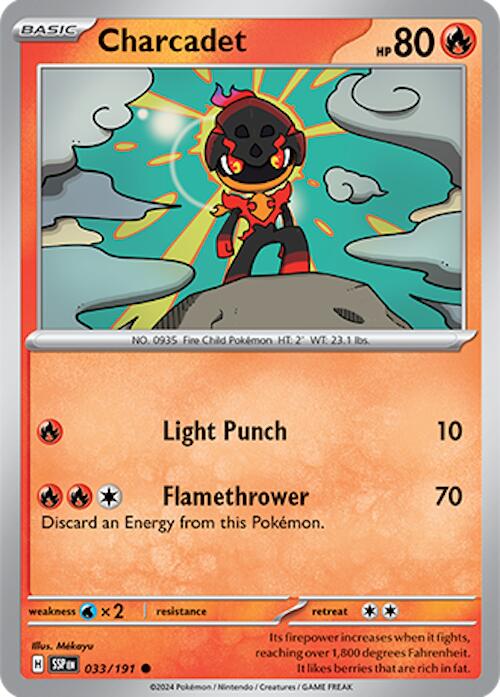 Charcadet (033/191) [Scarlet & Violet: Surging Sparks] | Jomio and Rueliete's Cards and Comics