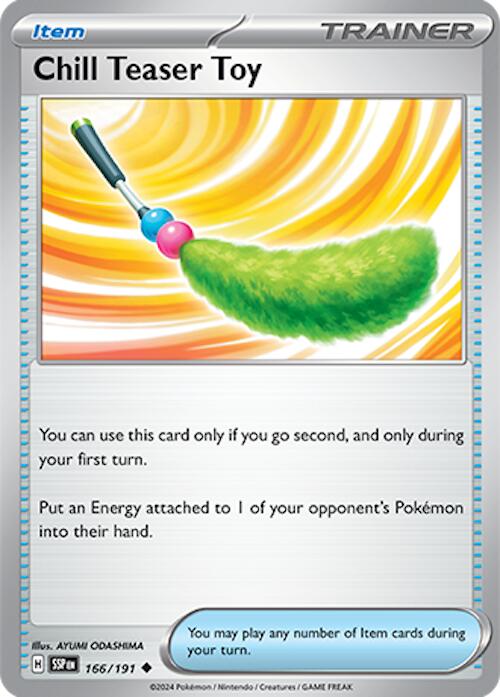 Chill Teaser Toy (166/191) [Scarlet & Violet: Surging Sparks] | Jomio and Rueliete's Cards and Comics