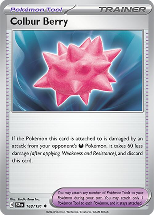Colbur Berry (168/191) [Scarlet & Violet: Surging Sparks] | Jomio and Rueliete's Cards and Comics