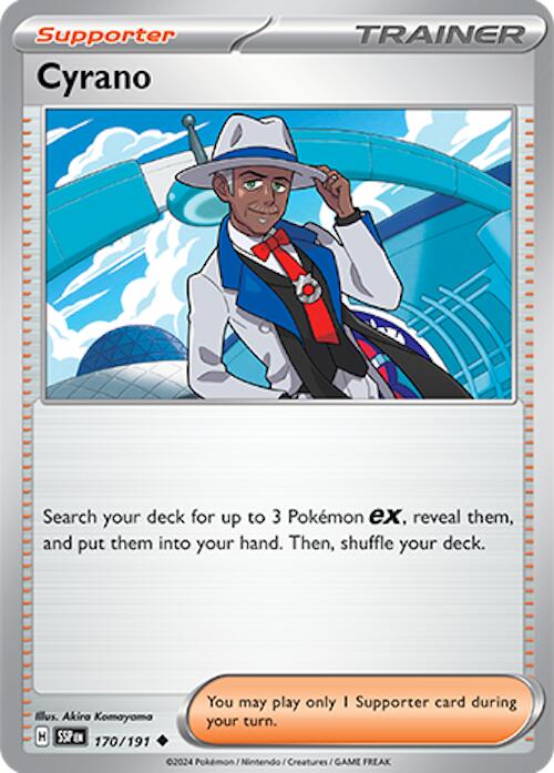 Cyrano (170/191) [Scarlet & Violet: Surging Sparks] | Jomio and Rueliete's Cards and Comics
