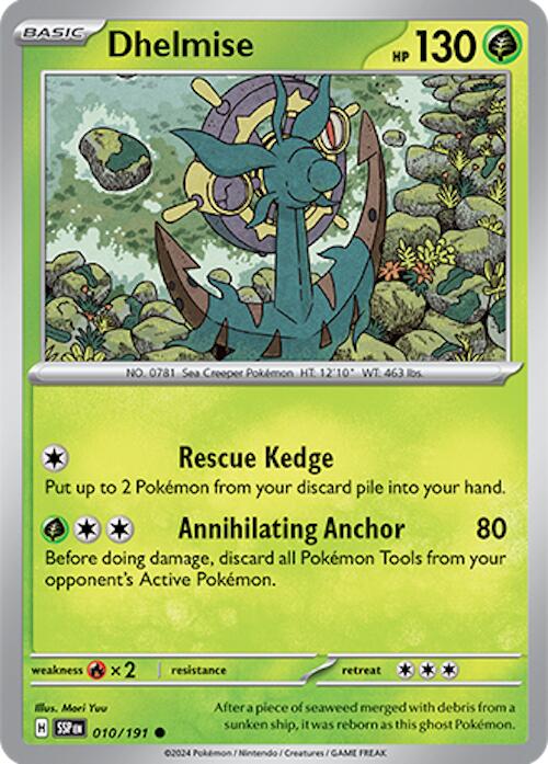 Dhelmise (010/191) [Scarlet & Violet: Surging Sparks] | Jomio and Rueliete's Cards and Comics