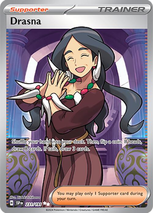 Drasna (231/191) [Scarlet & Violet: Surging Sparks] | Jomio and Rueliete's Cards and Comics