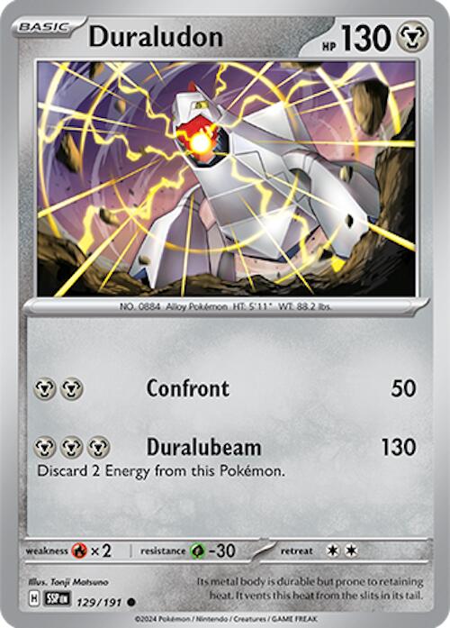 Duraludon (129/191) [Scarlet & Violet: Surging Sparks] | Jomio and Rueliete's Cards and Comics