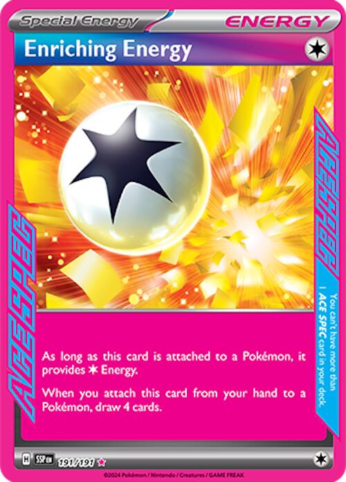 Enriching Energy (191/191) [Scarlet & Violet: Surging Sparks] | Jomio and Rueliete's Cards and Comics