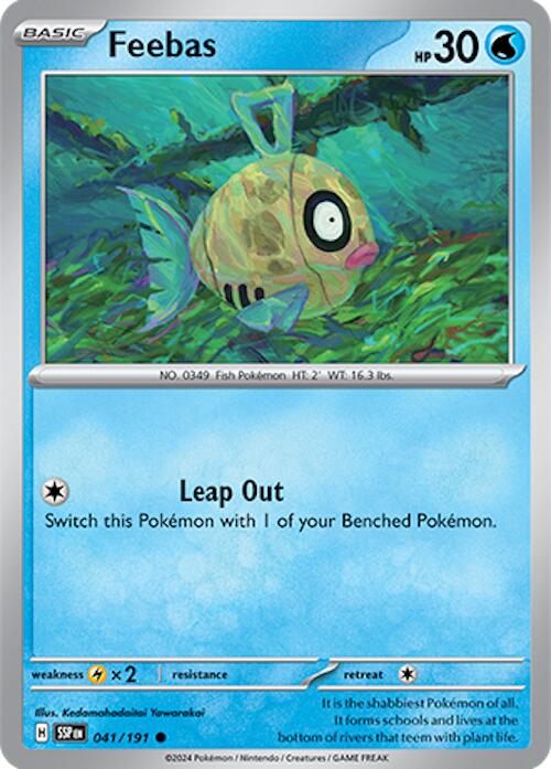 Feebas (041/191) [Scarlet & Violet: Surging Sparks] | Jomio and Rueliete's Cards and Comics