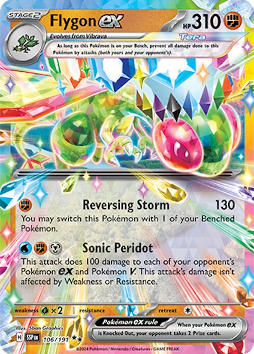 Flygon ex (106/191) [Scarlet & Violet: Surging Sparks] | Jomio and Rueliete's Cards and Comics