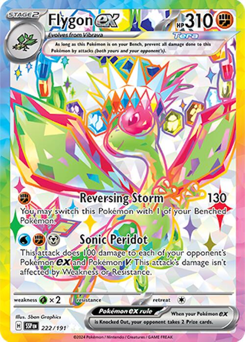 Flygon ex (222/191) [Scarlet & Violet: Surging Sparks] | Jomio and Rueliete's Cards and Comics