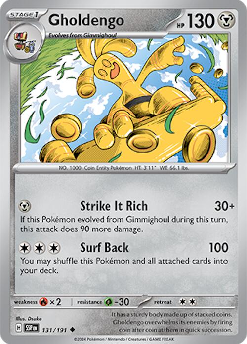 Gholdengo (131/191) [Scarlet & Violet: Surging Sparks] | Jomio and Rueliete's Cards and Comics