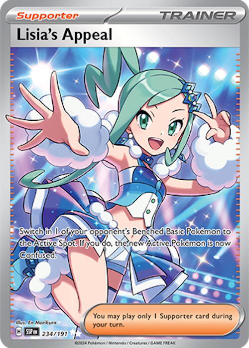 Lisia's Appeal (234/191) [Scarlet & Violet: Surging Sparks] | Jomio and Rueliete's Cards and Comics