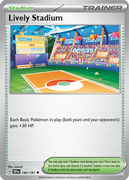 Lively Stadium (180/191) [Scarlet & Violet: Surging Sparks] | Jomio and Rueliete's Cards and Comics