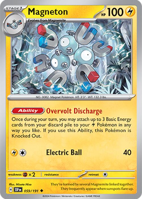 Magneton (059/191) [Scarlet & Violet: Surging Sparks] | Jomio and Rueliete's Cards and Comics