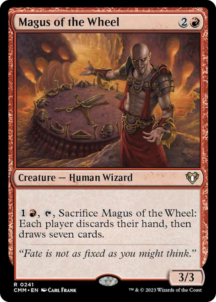 Magus of the Wheel [Commander Masters] | Jomio and Rueliete's Cards and Comics