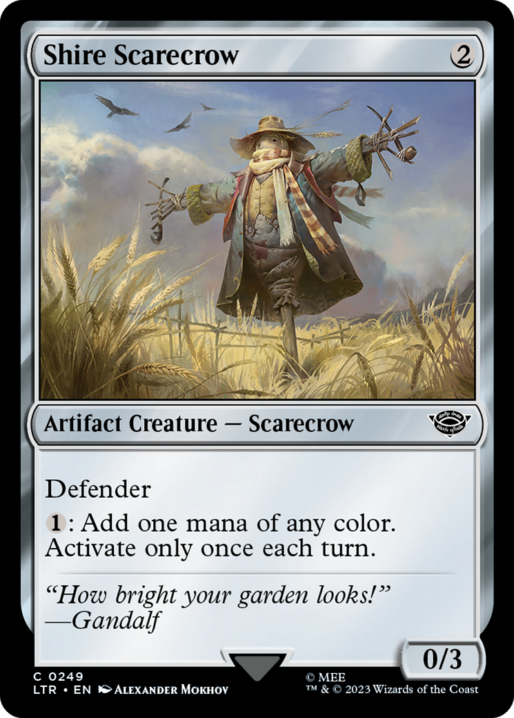 Shire Scarecrow [The Lord of the Rings: Tales of Middle-Earth] | Jomio and Rueliete's Cards and Comics