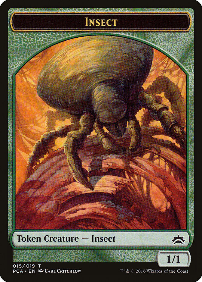 Goat // Insect Double-Sided Token [Planechase Anthology Tokens] | Jomio and Rueliete's Cards and Comics