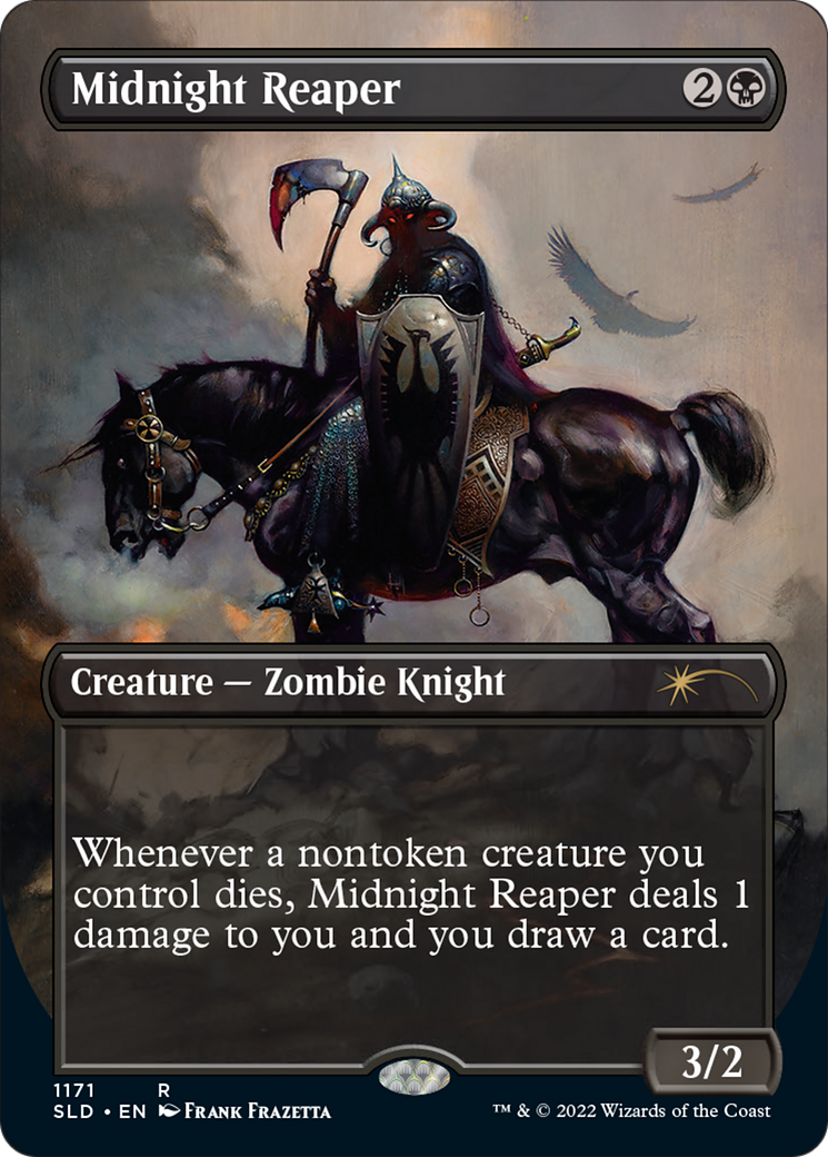 Midnight Reaper (Borderless) [Secret Lair Drop Series] | Jomio and Rueliete's Cards and Comics