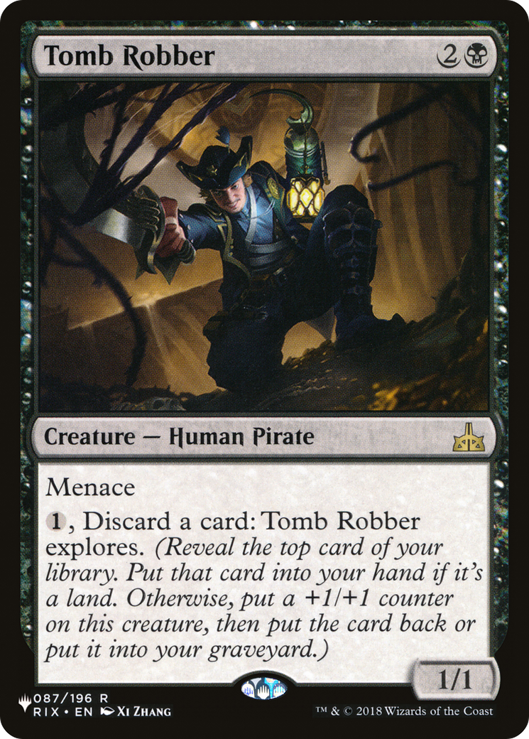 Tomb Robber [The List] | Jomio and Rueliete's Cards and Comics