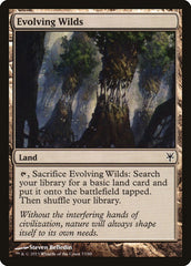 Evolving Wilds [Duel Decks: Sorin vs. Tibalt] | Jomio and Rueliete's Cards and Comics