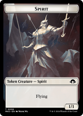 Phyrexian Germ // Spirit (0008) Double-Sided Token [Modern Horizons 3 Tokens] | Jomio and Rueliete's Cards and Comics