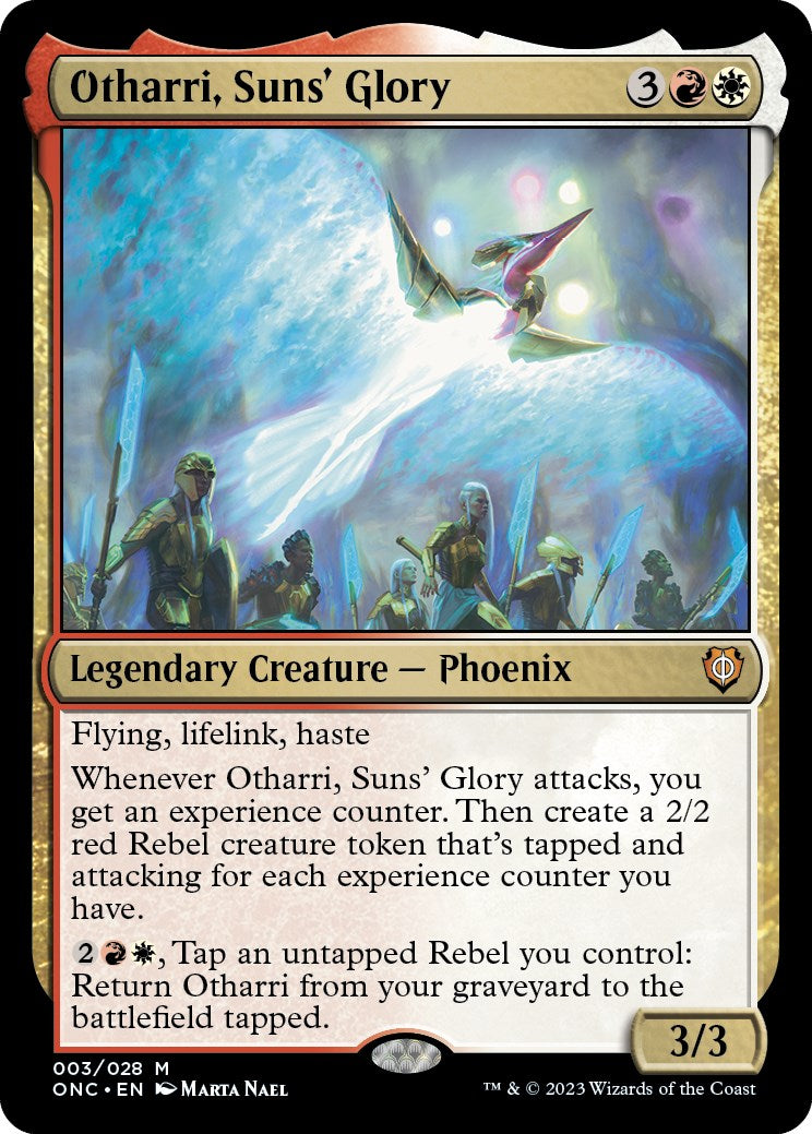 Otharri, Suns' Glory [Phyrexia: All Will Be One Commander] | Jomio and Rueliete's Cards and Comics
