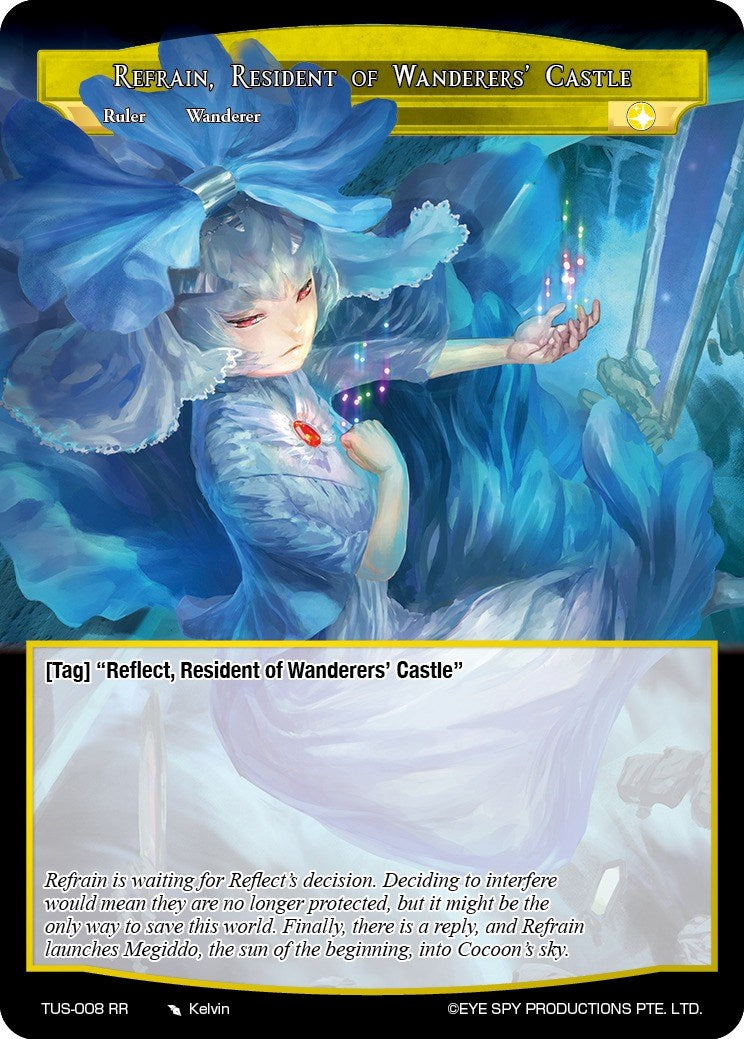 Refrain, Resident of Wanderers' Castle (TUS-008 RR) [The Underworld of Secrets] | Jomio and Rueliete's Cards and Comics