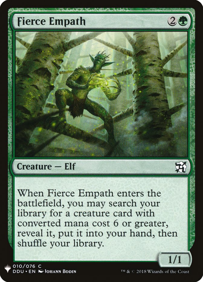 Fierce Empath [Mystery Booster] | Jomio and Rueliete's Cards and Comics