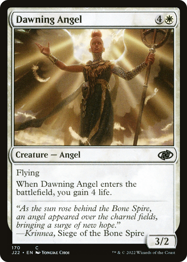 Dawning Angel [Jumpstart 2022] | Jomio and Rueliete's Cards and Comics