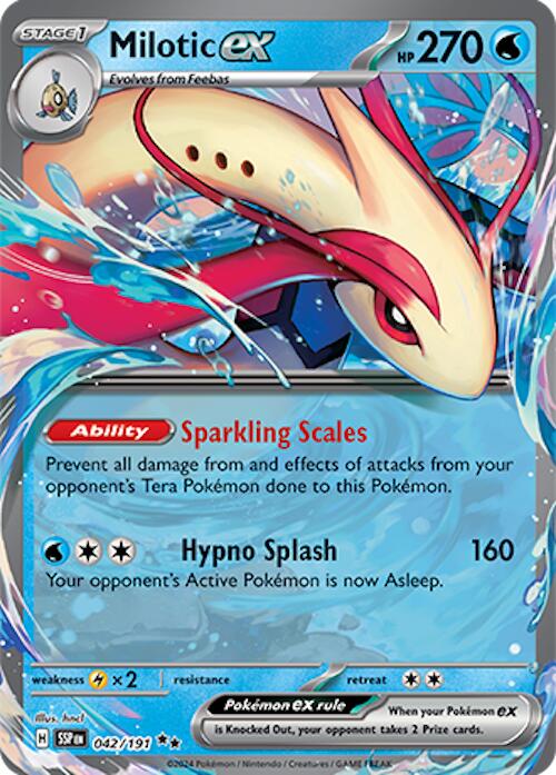 Milotic ex (042/191) [Scarlet & Violet: Surging Sparks] | Jomio and Rueliete's Cards and Comics