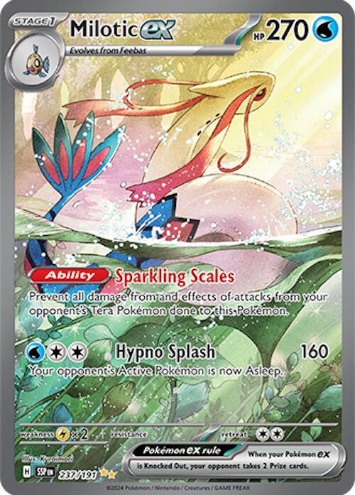 Milotic ex (237/191) [Scarlet & Violet: Surging Sparks] | Jomio and Rueliete's Cards and Comics