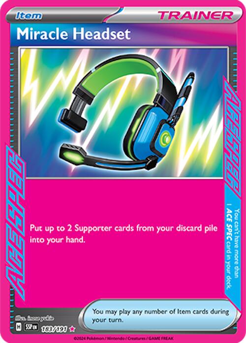 Miracle Headset (183/191) [Scarlet & Violet: Surging Sparks] | Jomio and Rueliete's Cards and Comics