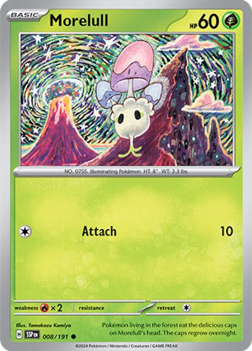 Morelull (008/191) [Scarlet & Violet: Surging Sparks] | Jomio and Rueliete's Cards and Comics