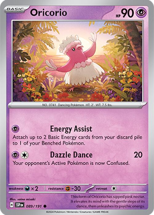 Oricorio (089/191) [Scarlet & Violet: Surging Sparks] | Jomio and Rueliete's Cards and Comics