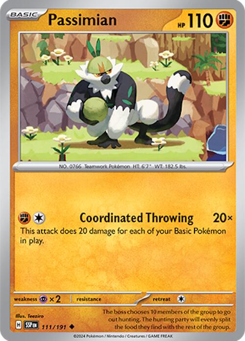 Passimian (111/191) [Scarlet & Violet: Surging Sparks] | Jomio and Rueliete's Cards and Comics