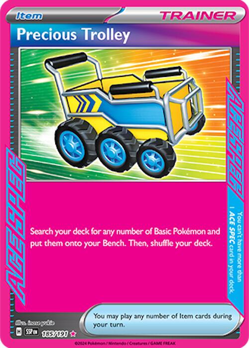 Precious Trolley (185/191) [Scarlet & Violet: Surging Sparks] | Jomio and Rueliete's Cards and Comics