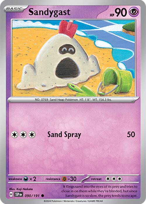 Sandygast (090/191) [Scarlet & Violet: Surging Sparks] | Jomio and Rueliete's Cards and Comics