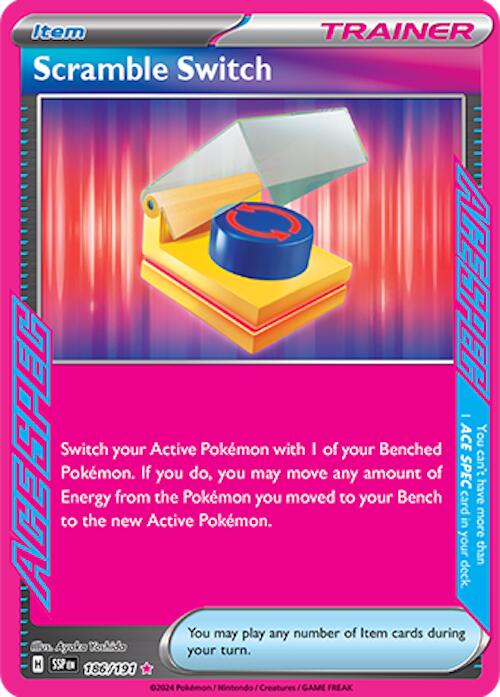 Scramble Switch (186/191) [Scarlet & Violet: Surging Sparks] | Jomio and Rueliete's Cards and Comics