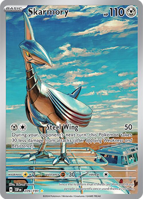 Skarmory (209/191) [Scarlet & Violet: Surging Sparks] | Jomio and Rueliete's Cards and Comics