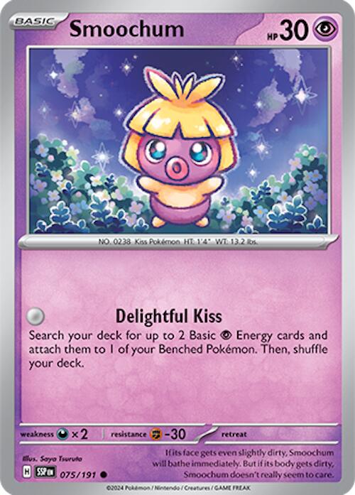 Smoochum (075/191) [Scarlet & Violet: Surging Sparks] | Jomio and Rueliete's Cards and Comics